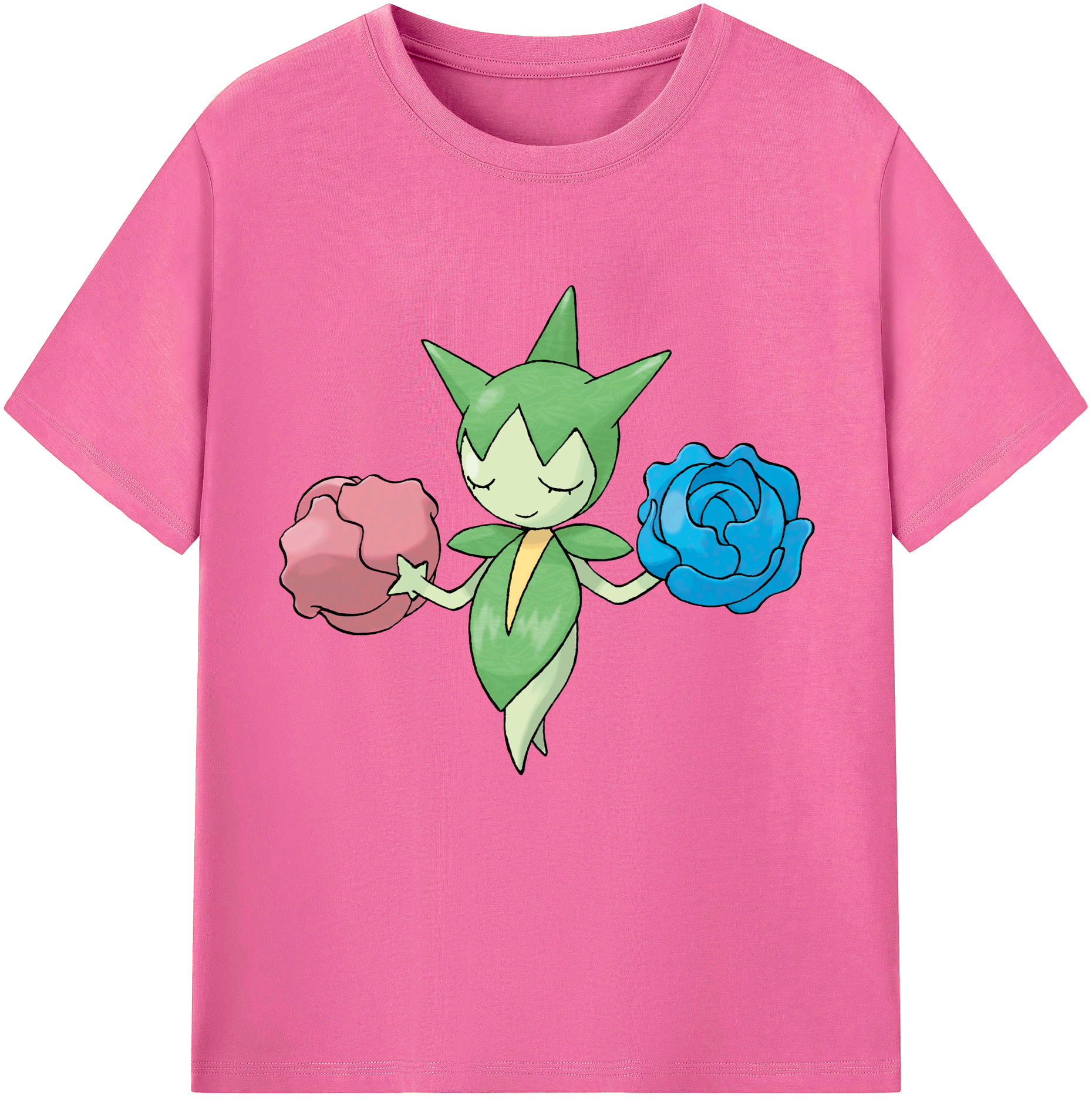 （画像用） ポケットモンスター Pokémon レディースカジュアルプリントTシャツ（綿100％）